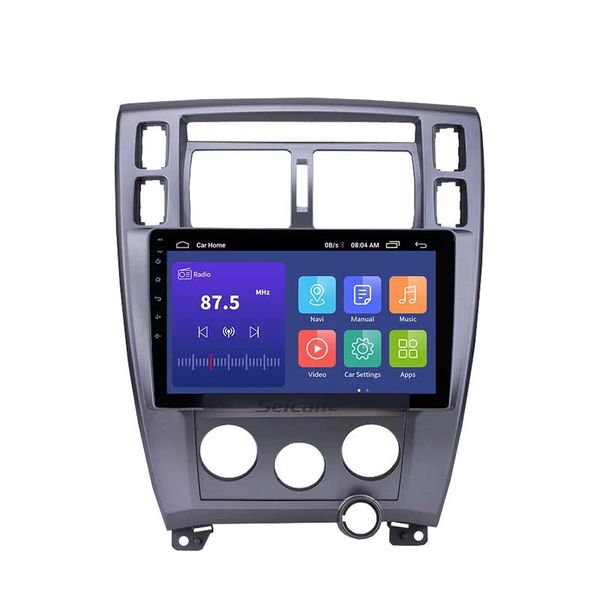 10 Zoll Android Auto DVD Radio GPS Navigation Multimedia Player Kopf Einheit Für Hyundai Tucson Links Hand Fahren 2006 -2013