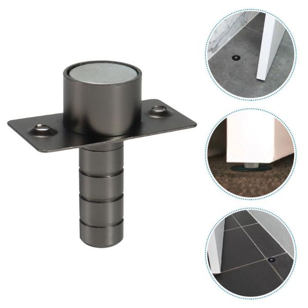 

door catches & closers 1pc sinvisible ser floor mount holder catch (black)