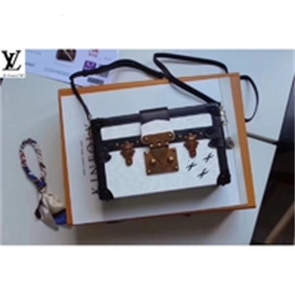 

brand designer luxury qmbt m94219 personalized white box bag women handbags iconic bags handles shoulder bags totes cross body bag clutc, Red;black