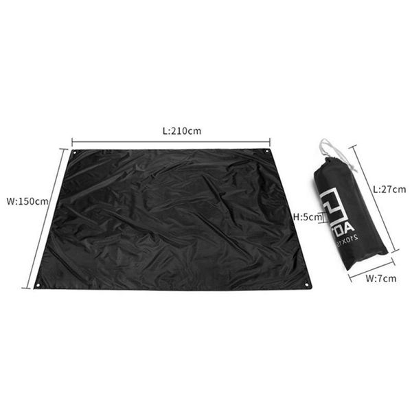 

portable pocket camping mat folding mattress climb outdoor ultra-thin waterproof non-slip beach picnic blanket pads