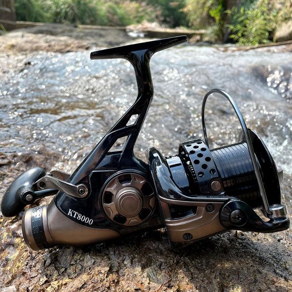 

baitcasting reels senior front and rear dual brake spinning fishing reel high speed 5.0:1 / 5.2:1 4.1:1 gear ratio tools accessories 13-23kg