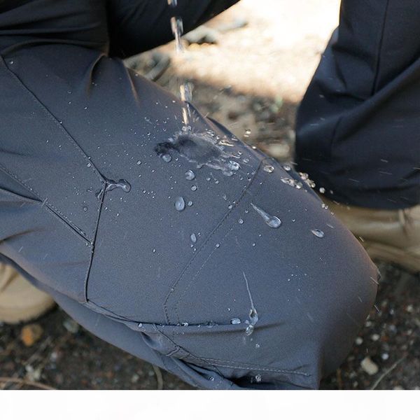 

summer waterproof hiking pants men quick dry trousers mens mountain climbing outdoor pants male travel fishing trekking pants cx200728, Black