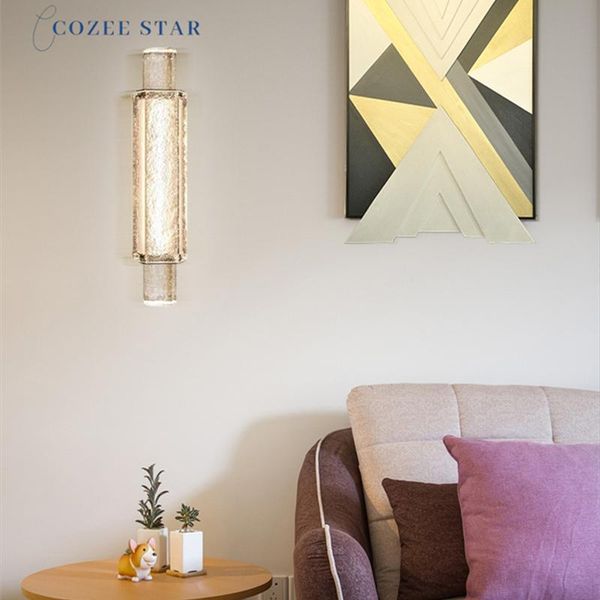 

wall lamp luxury led postmodern iron glass indoor lighting home decoration bedroom living room dining sconce lights