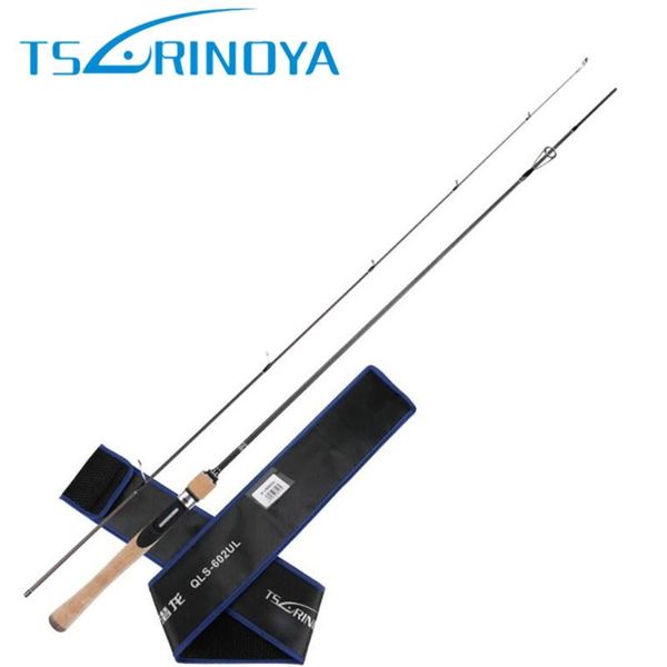 

boat fishing rods tsurinoya 2secs spinning rod 1.8m ul/1-8g/2-8lb soft carbon lure vara de pesca olta canne a peche