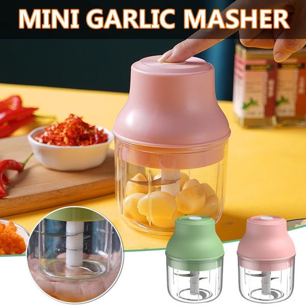 

shade electric mini garlic chopper processor portable cutter, grinder, mincer