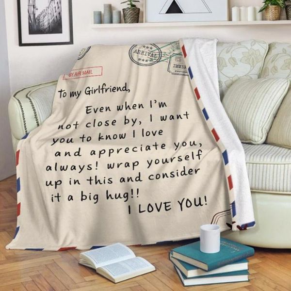 

blankets home flannel are gifts for family and friends. the blanket is light, comfortable, fluffy, will not shed hair.