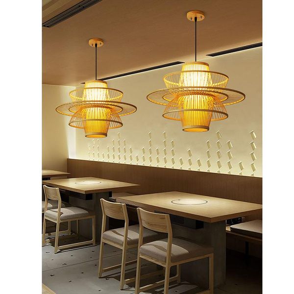 

pendant lamps art hand woven bamboo ceiling chandelier, home, garden, restaurant, study, bedroom lamp decoration