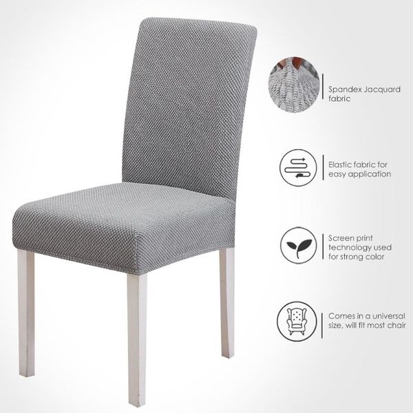 

chair covers jacquard cover elastic removable protector for restaurants els dining room
