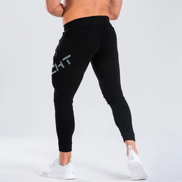 

new 2021 gyms black sweatpants joggers ny men casual trousers male fitness workout cotton track pants autumn winter sportswear pj9l