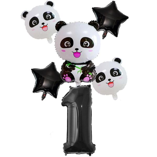 

party decoration kid faovr panda birthday balloon decor supplies animal inflatable baby shower kidsroom boy gift