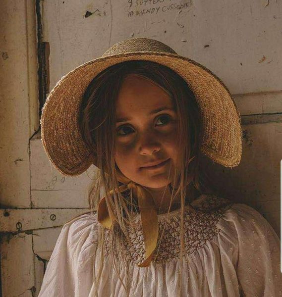 

2021 new children summer straw sun girls beach journey uv protection hat with long ribbon kids bucket hats wholesale s1166 zpg7, Blue;gray