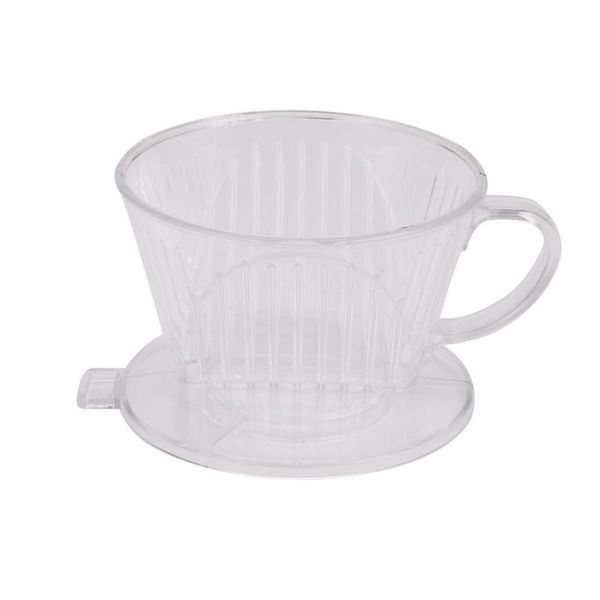 

coffee filters clear filter cup cone maker brewer holder plastic reusable