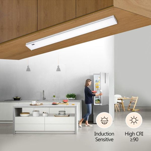 

cabinet light hand sweep induction led under high color rendering anti- motion sensor night lamp for kitchen closet quarto