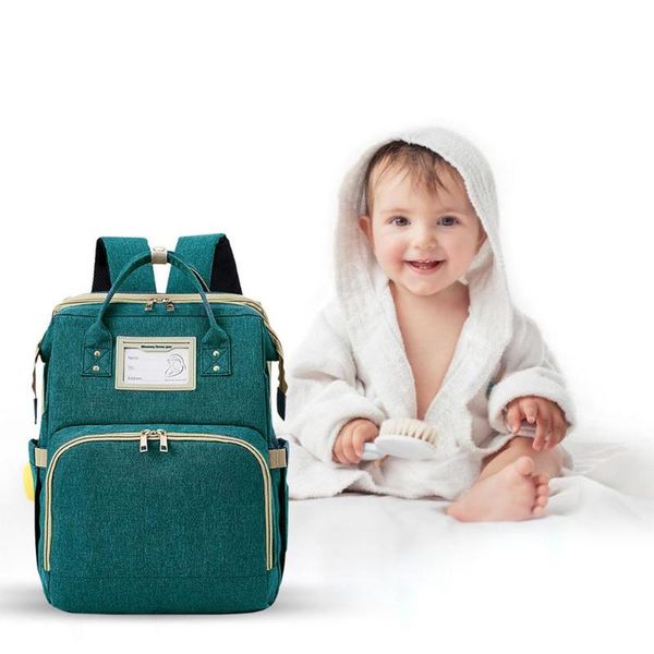 

diaper bags fashion mummy maternity nappy bag portable foldable large capacity backpack for baby care256j