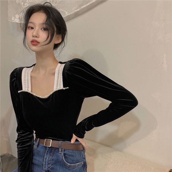 

women's sweaters female knitted or crocheted spring square turtleneck lace stitch woman's sweater femme chandails pull hiver jn8c, White;black