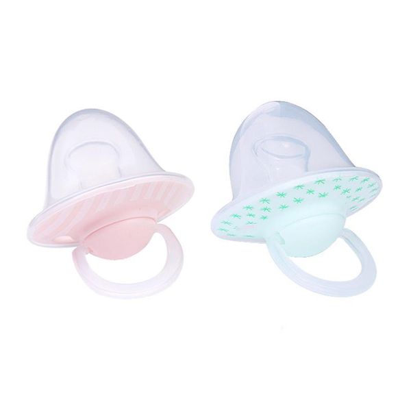 

pacifiers# baby pacifier with dust cover lat head nipple born soother orthodontic cute teether care kids grade silicone supplies