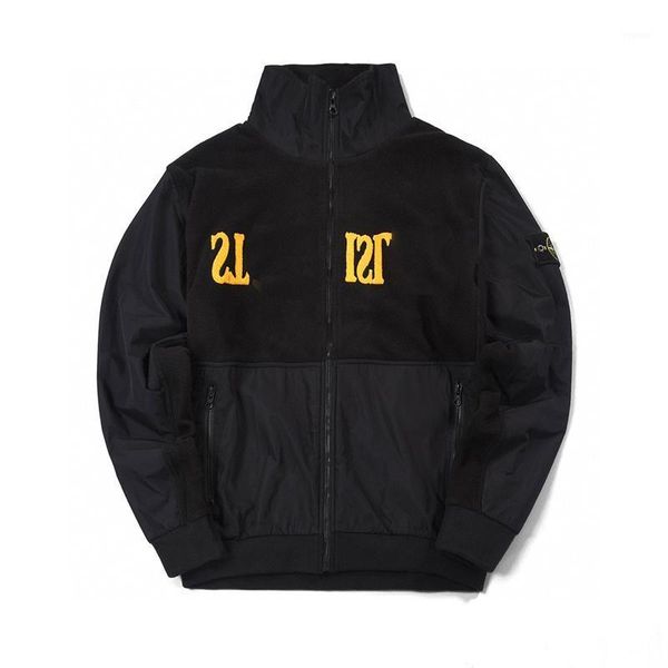 

men's jackets 124, Black;brown