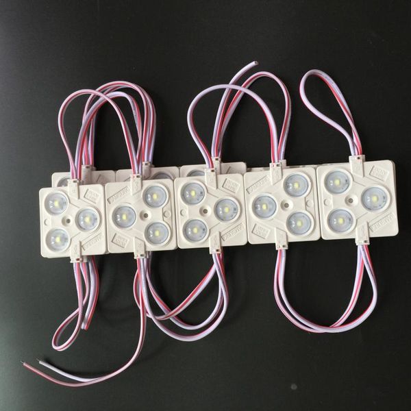 

high brightness smd 5730 3leds module dc12v white color high bright with led lens module 20pcs a string