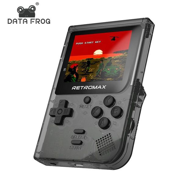 

portable game players data frog 8 bit video games console mini handheld gamepad with 180 in 1 classic 3 inch lcd retro stick