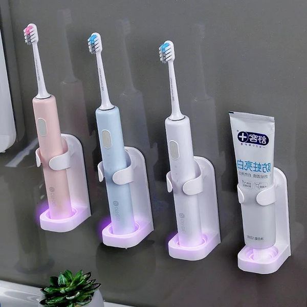 

toothbrush holders electric holder traceless stand rack bathroom adapt 90% wall-mounted accessories