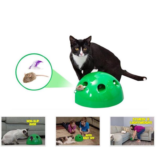 Toys de gato brinquedo n reproduzir dispositivo de garra divertido animal de estimação interativo para produtos de treinamento de jogos finos