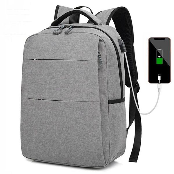 

backpack 2021 fashion men business multifunction usb charge 15.6inch lapcasual student schoolbag travel mochila