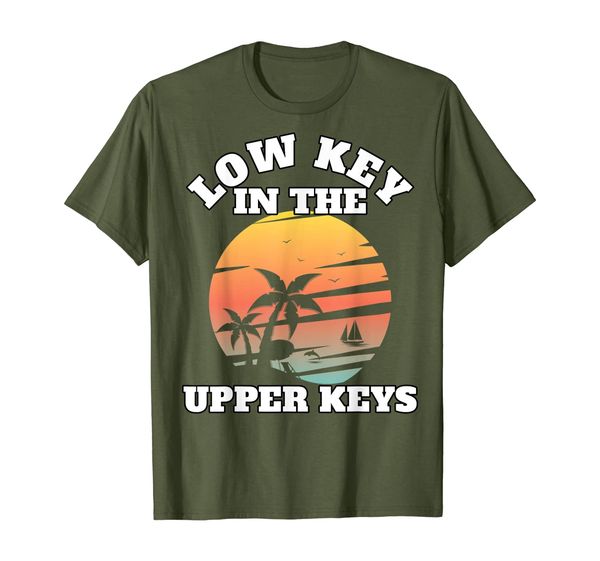 

Florida Keys Low Key in the Upper Keys souvenir shirt, Mainly pictures