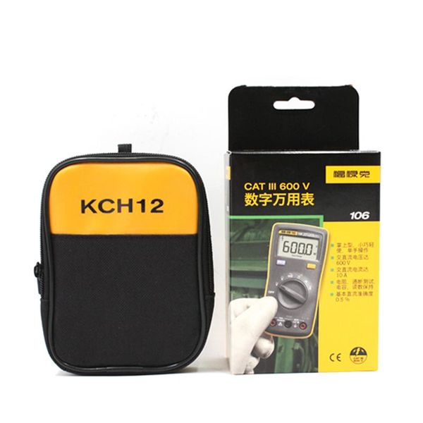 

multimeters fluke 101 ac / dc voltage current capacitor ohmic automatic manual digital multimeter + convenient soft bag