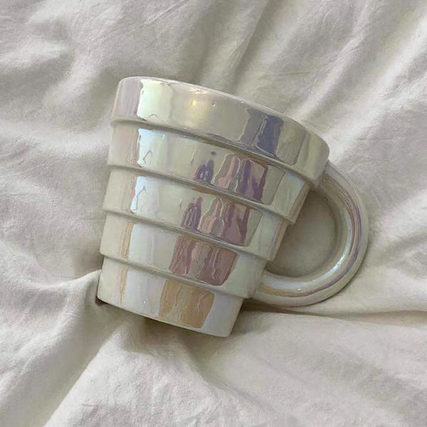 

mugs nordic creative girls ceramic coffee cups ins large-capacity water cup milk tableware drinkware gift to girlfriend