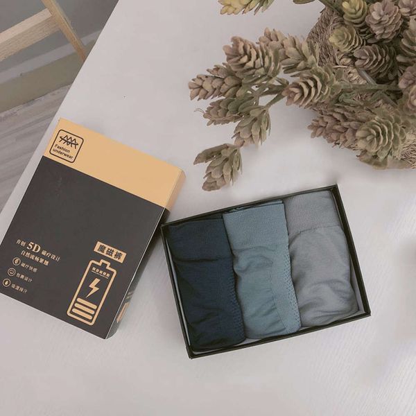 

magic magnetic pants, bird's nest men's underwear, modal, comfortable and breathable elastic boxers, boys' underwear, Black;white