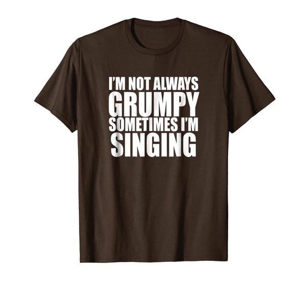 

funny singer gift tee shirt, White;black