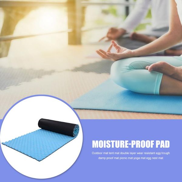 

camp beach sleeping pad outdoor double layer moisture-proof foldable picnic mat for family outdoor camping accessory