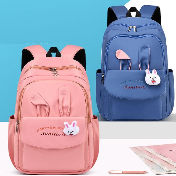 

grade 1-6 waterproof kids school bags for boys girls large capacity children school backpacks for teenage primary student bag k726