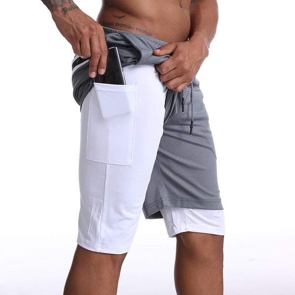 Nuovi pantaloncini da palestra Pantaloncini da corsa da uomo Sport da uomo Uomo Asciugatura rapida Allenamento Esercizio da jogging Palestra con pantaloncini fodera tasca incorporati 16