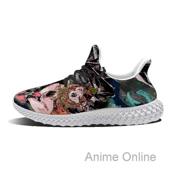 

spring uzui tengen anime pattern outdoor flat running shoes