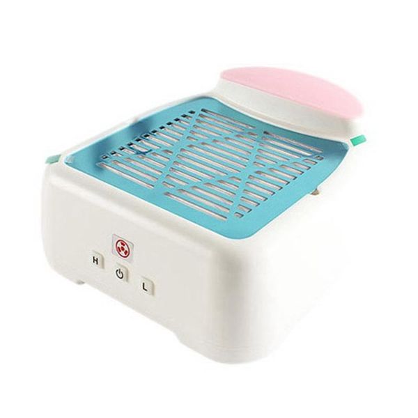 

nail art equipment dust collector salon vacuum cleaner suction filter, Silver