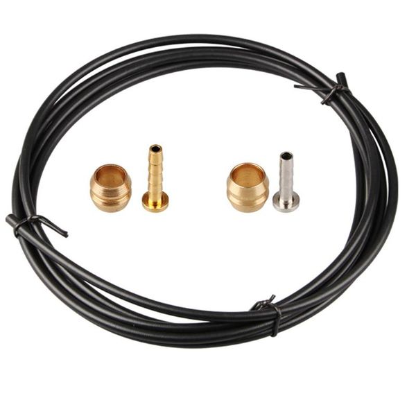 

bike brakes outdoor with olive connector insert solid tube cycling oil pipe hydraulic disc brake hose set easy install bicycle accessories