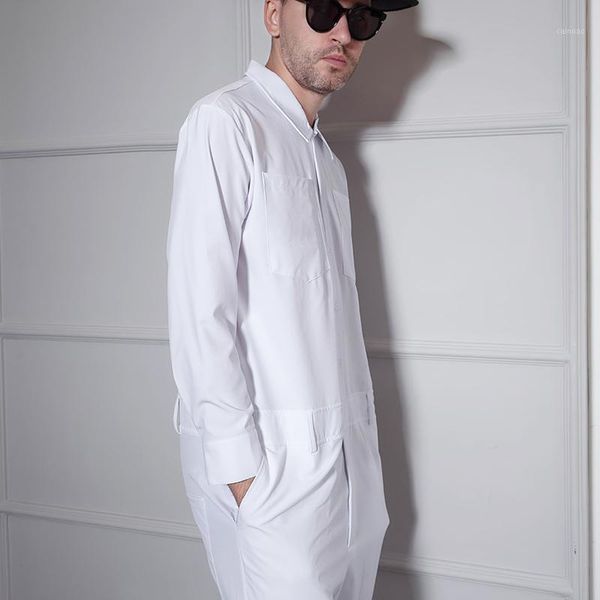 

men's pants european and american spring autumn casual suit trend overalls loose street hip-ho, Black