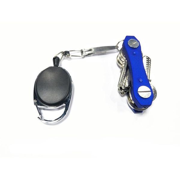 

30pcs wire rope camping telescopic burglar keychain holder tactical outdoor camping key ring edc retractable fly fishin jllzvt