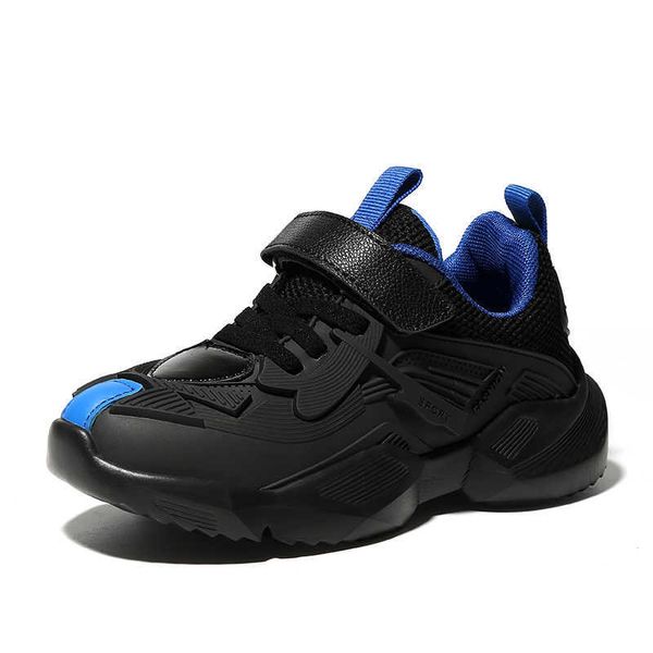 

children shoes for kids sneakers girls casual shoes boys sneakers leather running trainers anti-slipper fashion tenis menino g1025, Black;red