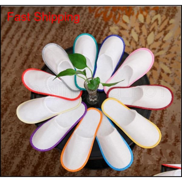 

anti-slip spa travel l disposable slippers home guest shoes multi-colors breathable soft portable disposabl jllmci dh_garden