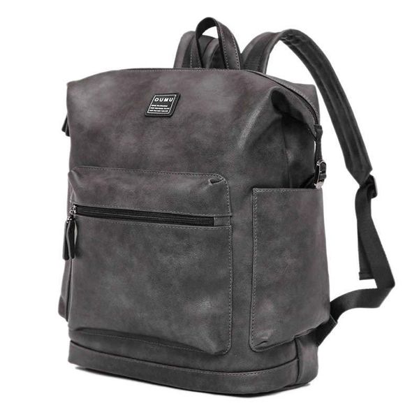 

backpack 2021 leisure simple men women computer bag student tide