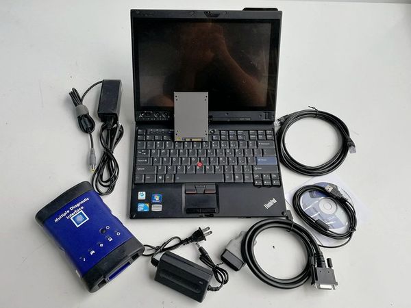 

mdi diagnostic tool interface software with ssd lapx201t i7 4g or 8g touch computer ready to use full kit cables