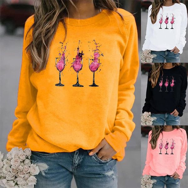 

women's hoodies & sweatshirts women fall 2021 clothing graphic kawaii aesthetic oversized drop, Black