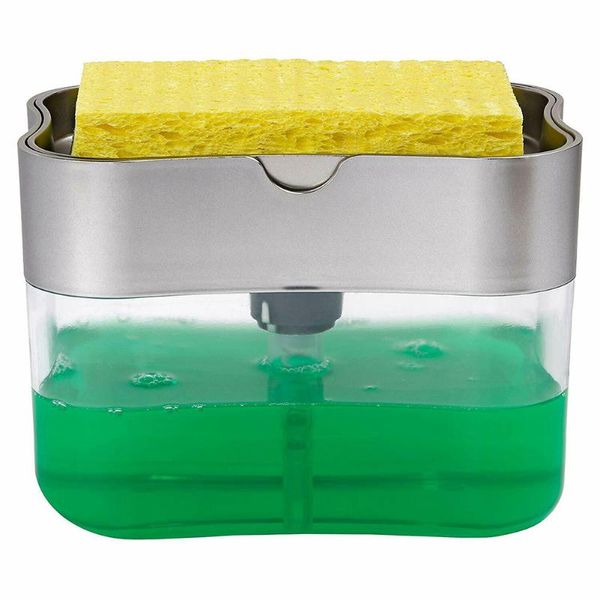 

bathroom storage & organization 2021 soap pump dispenser sponge holder for dish kitchen tool l9 #2
