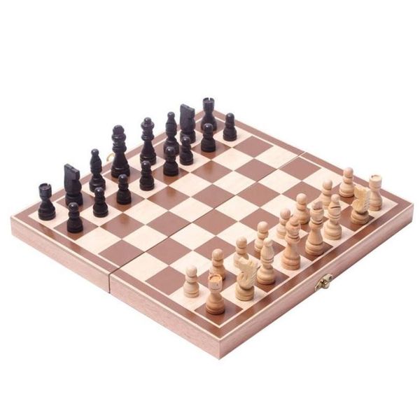 

wooden chess 30*30 folding puzzle board game children toys 5tvnn qdfec