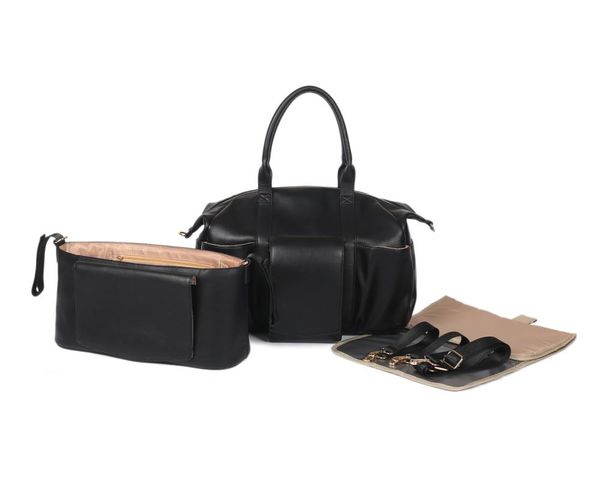 

diaper bags black waterproof bag large capacity messenger travel multifunctional maternity mother baby stroller