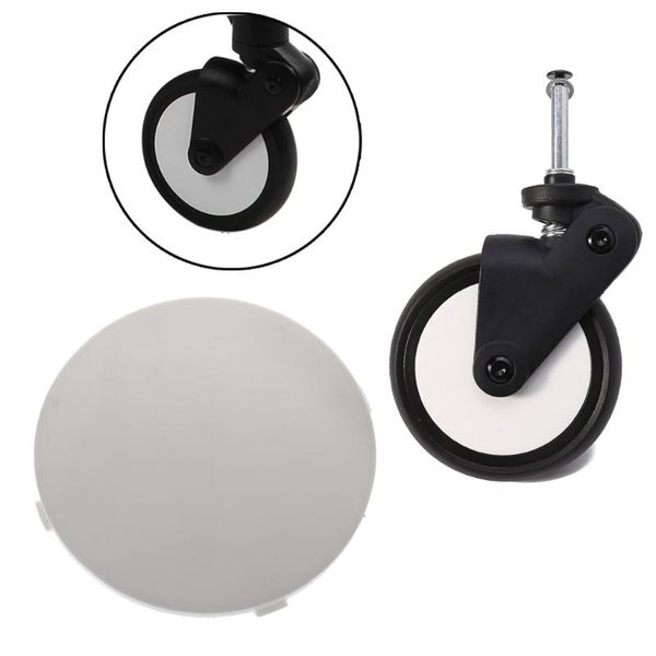 

stroller parts & accessories 2021 back wheel cover baby pushchair white