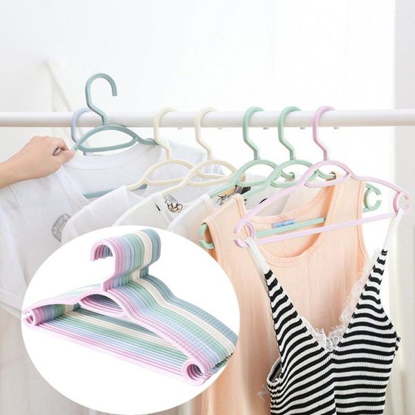 

hangers & racks windproof coat hanger wardrobe organizer seamless non-slip wash drying holder clothes