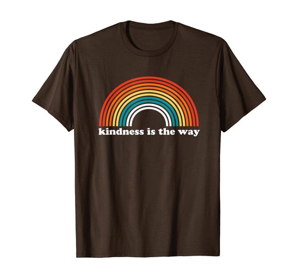 

Retro Rainbow Shirt Kindness Is The Way Anti-Bullying Gift T-Shirt, Mainly pictures